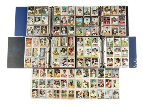 1957-1979 Topps Baseball Card Collection of over 9,000 Cards!   